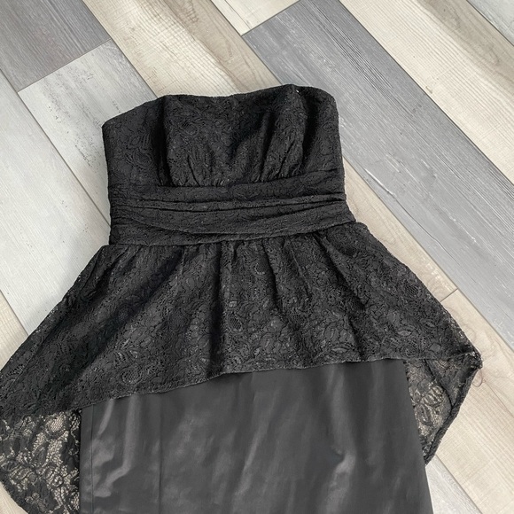 Strapless lace overlay guess dress - Picture 2 of 6